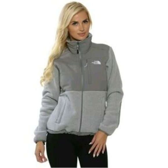 The North Face Jackets & Blazers - The North Face Women's S Fleece Jacket Full Zip Mock Neck Outdoor Polartech Gray